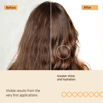 Nuggela & Sulé Hydrating Conditioner Before & After